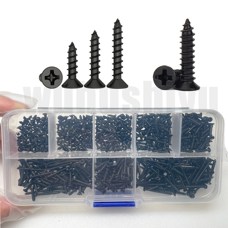 M2 black Flat Head Cross Carbo - Home Improvement And Diy recension och pris