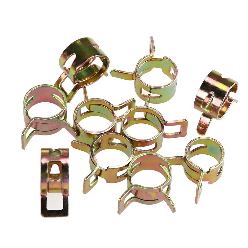 75Pcs/set 6-10mm Spring Fuel O - Hose Clamp Assorted recension och pris