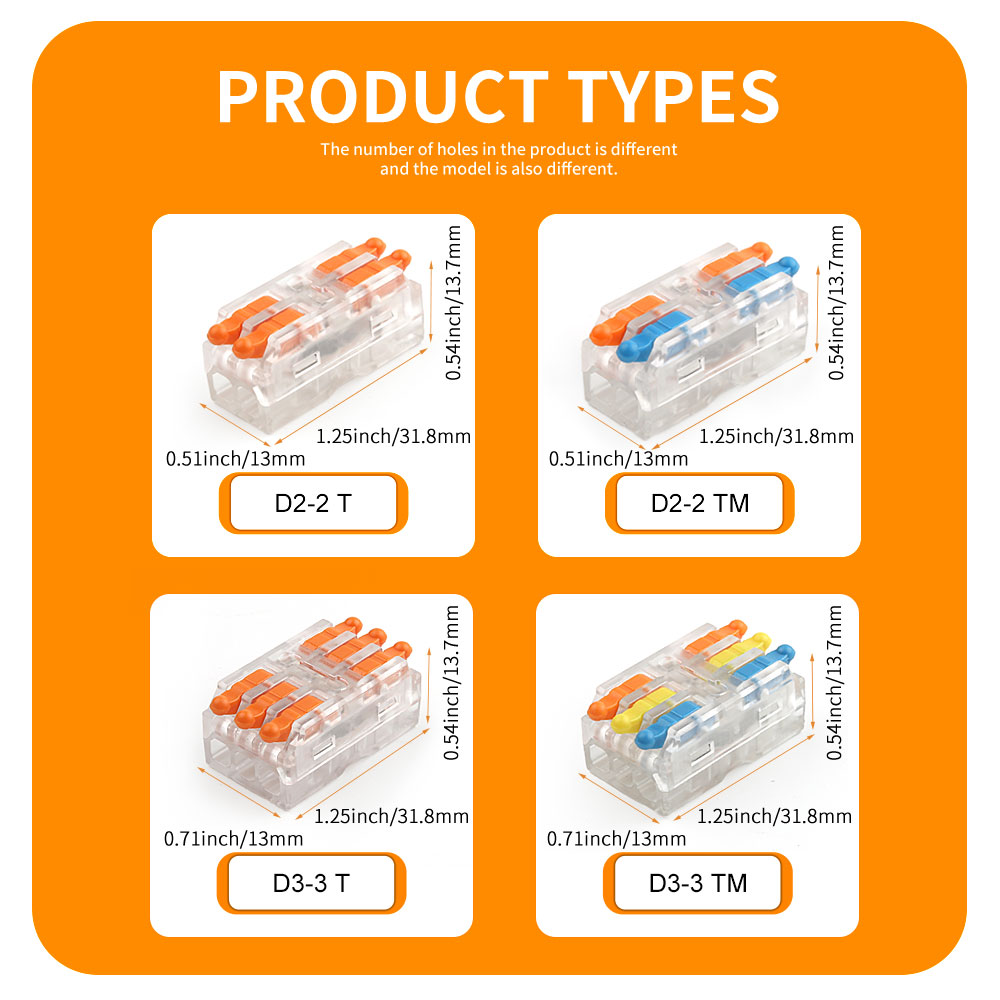 Universal Push-in Wire Connect - Home Improvement And Diy recension och pris