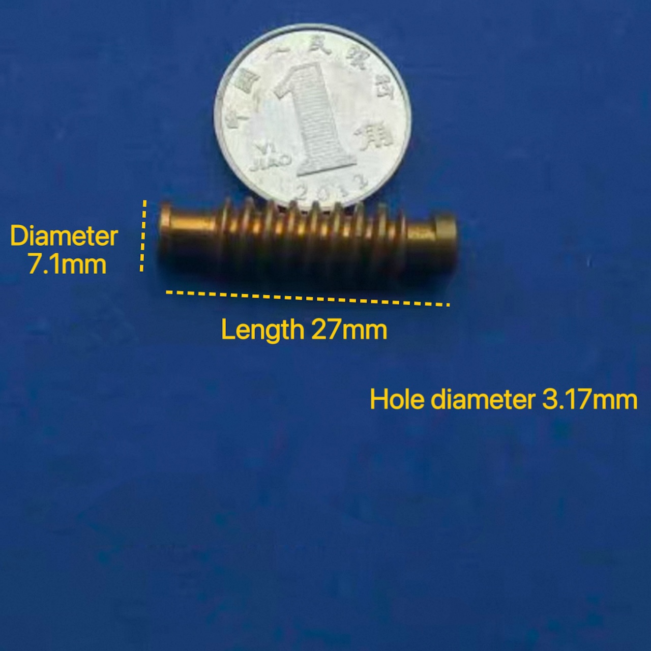 Copper Worm Gear DIY Motor Spi - Home Improvement And Diy recension och pris