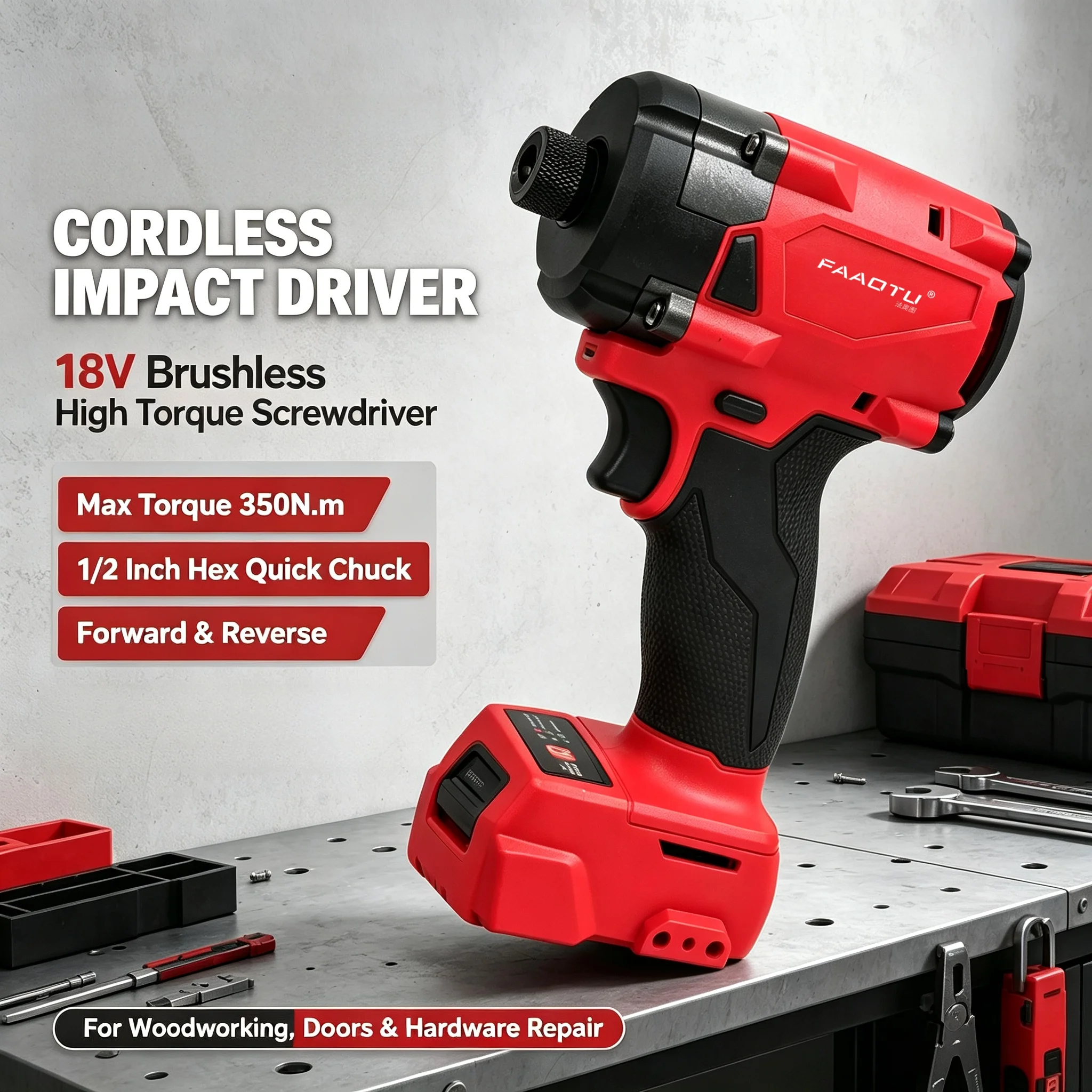 FAAOTU 18V Cordless Electric S - Home Improvement And Diy recension och pris